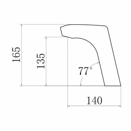 Смеситель для раковины сенсорный FASHUN A511-1, хром, артикул A511-1