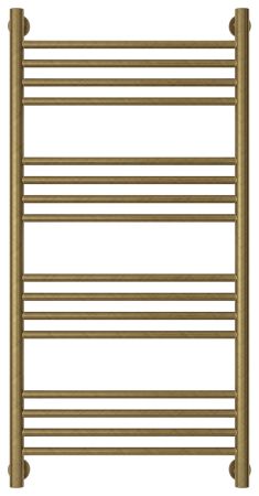 Полотенцесушитель водяной "Богема+" прямая 1000х500 (Состаренная БРОНЗА)