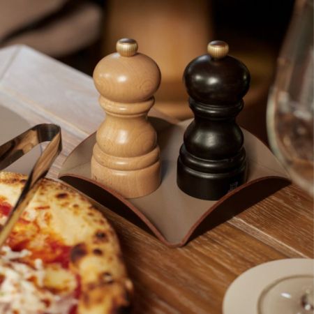 ADJ Подставка для сервировки, 35x35 см., цвет: капучино/шоколад, артикул 0019.04/06