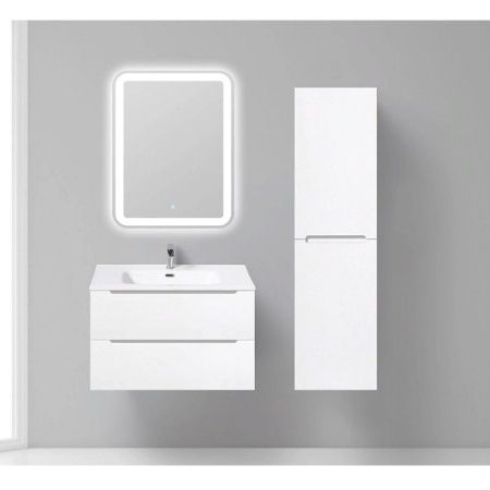 Шкаф пенал BelBagno Etna 40 L подвесной Белый/Bianco Lucido ETNA-1500-2A-SC-BL-P-L BelBagno