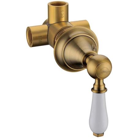 Дайвертер встраиваемый, латунь Medici, артикул 622