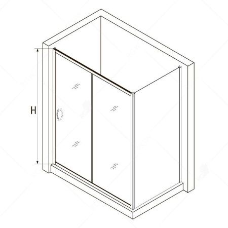 Душевой уголок RGW PA-76 (PA-016 + Z-050-2) (1200x900, Матовое-Сатинат)