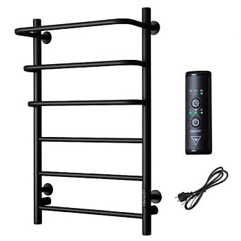 Полотенцесушитель электрический (лесенка) Тругор Пэк сп 19 80х50 см, черный