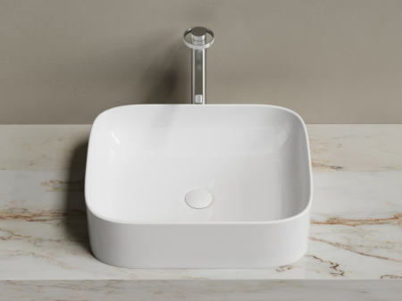Умывальник чаша накладная прямоугольная Элемент (Element) 505x380x150мм, артикул CN6052