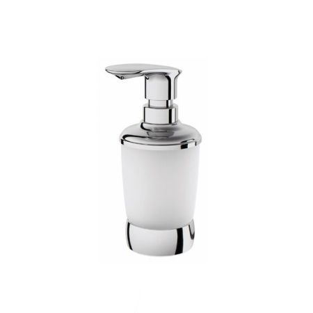 A3031900 Sensation, Стеклянный диспенсер для жидкого мыла, отдельно стоящий, хром, шт