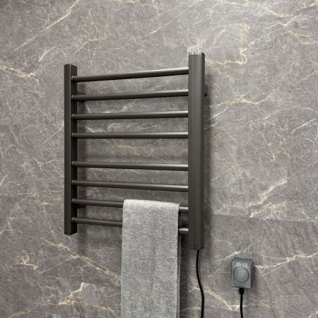 Полотенцесушитель электрический Fixsen UNIVERSAL 600х500 FX-7200F, графит, артикул FX-7200F