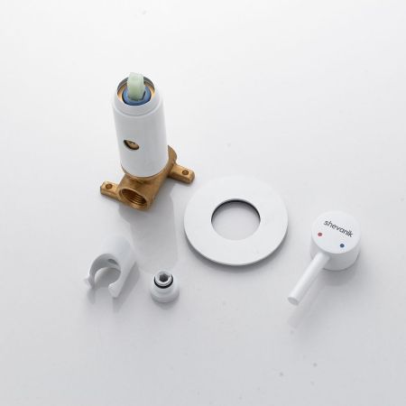 Гигиенический душ со смесителем Shevanik S147C, белый