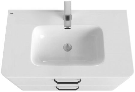 Тумба с раковиной Iddis Brick 80 подвесная Белая, артикул BRI80W0i95K
