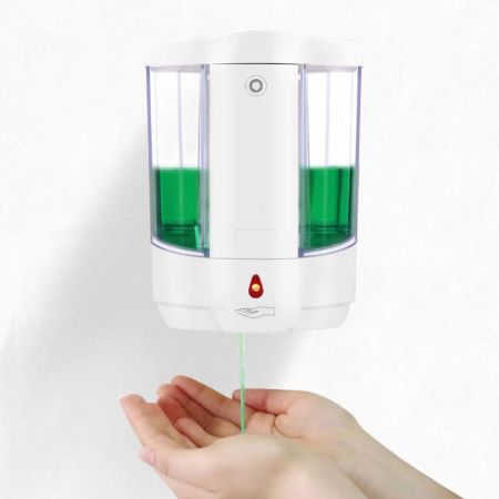 Дозатор жидкого мыла Savol ZY8239, белый, артикул ZY8239