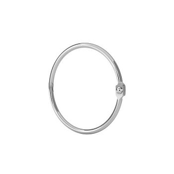 Набор колец для шторы в ванную комнату, металл, хром глянцевый, IDDIS, (RM03CHOi15)