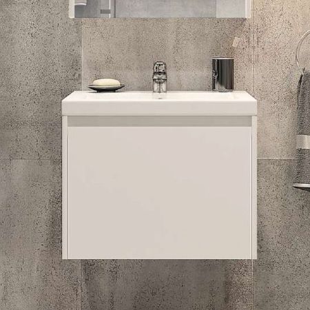 Тумба под раковину Velvex Klaufs 60 tpKLA.60.1Y-616.216 Белая, артикул tpKLA.60.1Y-616.216