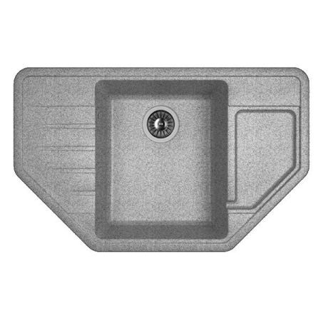 Кухонная мойка Dr. Gans РИО 25.080.C0800.409, базальт, артикул 25.080.C0800.409