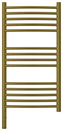 Полотенцесушитель электрический "БОГЕМА 3.0" 800х400 / МЭМ левый (Состаренная бронза)