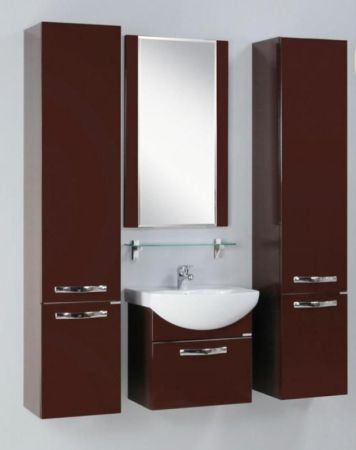 Тумба под раковину АКВАТОН АРИЯ 47 1A140301AA010 (подвесная, белый глянец), шт, артикул 1A140301AA010