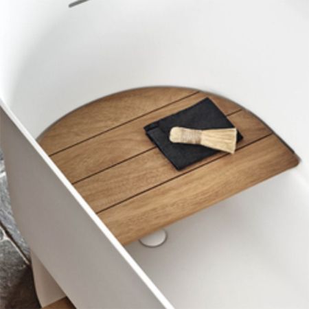 Agape Immersion Сиденье для ванны 38.7x60 см, цвет: iroko, артикул AVAS1982I