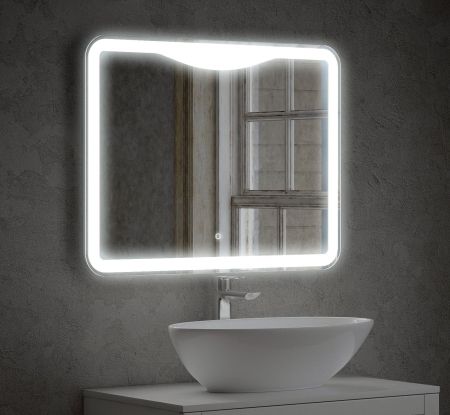 Зеркало LED "Орли 800х600", сенсор