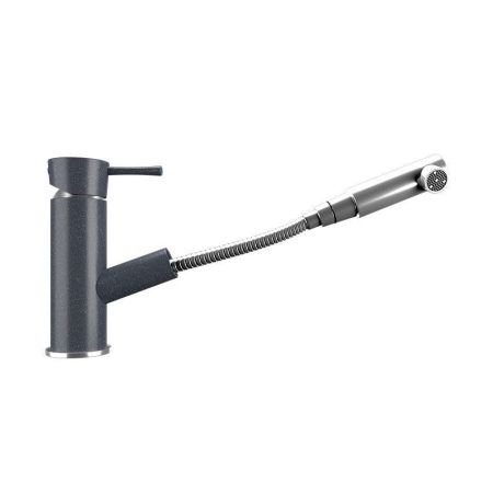 Смеситель для кухни Ulgran U-009-343, антрацит, артикул U-009-343