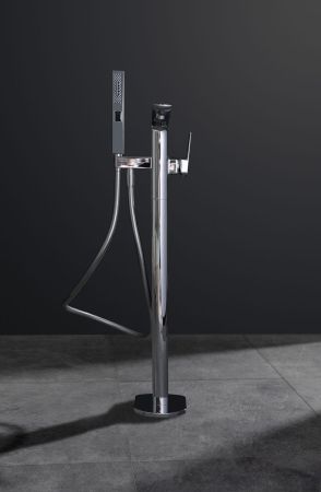 Смеситель для ванны Allen Brau Infinity 5.21009-00 (с внутренней частью) хром, артикул 5.21009-00