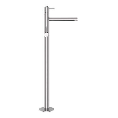 Напольный смеситель для ванны и душа CEZARES LEAF-VDP-L