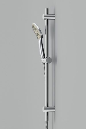 F0190100 Gem душ.комплект: ручн.душ 3 ф-ции d 110 мм, штанга 700, шланг 1 750 мм, хром, шт., артикул F0190100