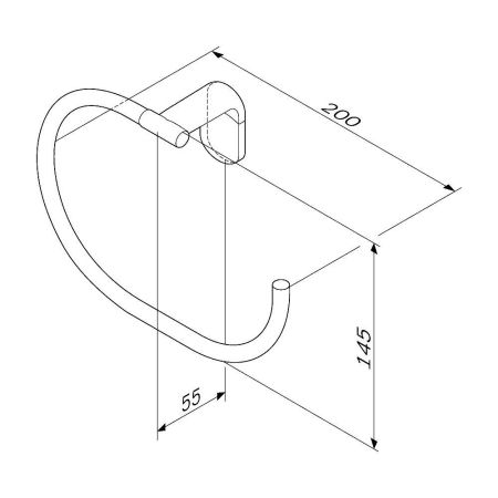 A8434422 X-Joy Кольцо для полотенец