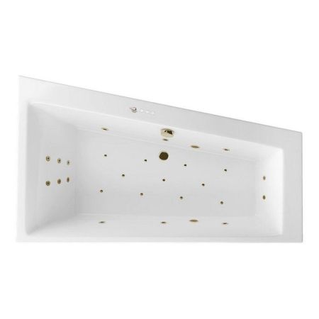 Ванна EXCELLENT Sfera Slim 170x100 (правая) "ULTRA" (бронза), артикул WAEX.SFP17S.ULTRA.BR