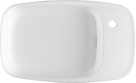 Раковина накладная Allen Brau Liberty 4.32012.21 белый матовый, артикул 4.32012.21