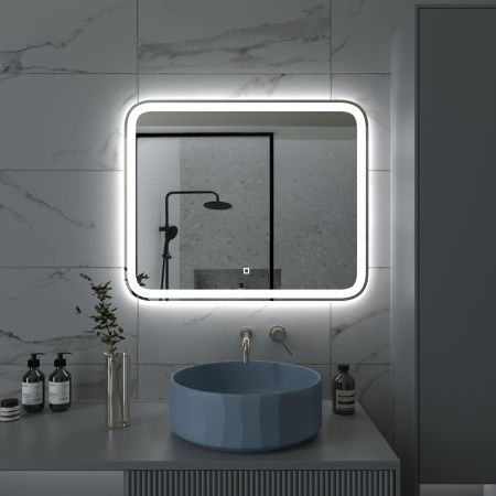 Зеркало Onika Магна 90 с LED подсветкой Зеркало Onika Магна 90 с LED подсветкой