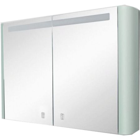 Зеркальный шкаф AM.PM Sensation 100 M30MCX1001GG с подсветкой Мятный, артикул M30MCX1001GG