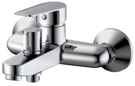 Смеситель Hill для ванны, с коротким изливом, без акс, артикул: HI 54