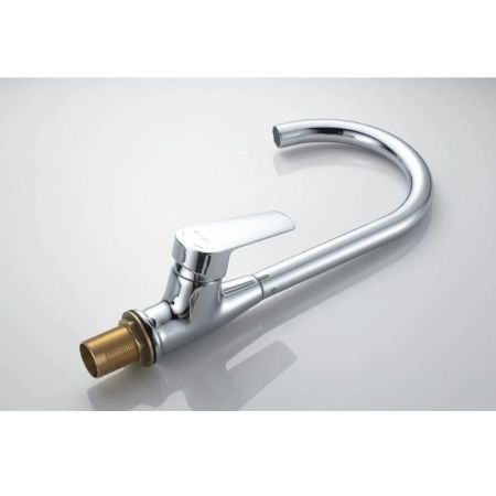 Смеситель для кухни Knotlor KN-11, хром, артикул KN-11