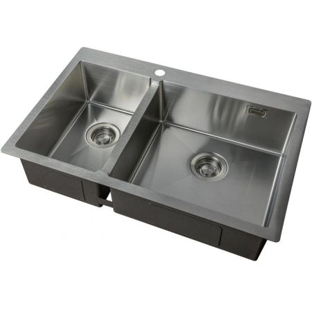 Кухонная мойка ZorG Light ZL R 780-2-510-R Нержавеющая сталь, артикул ZL R 780-2-510-R