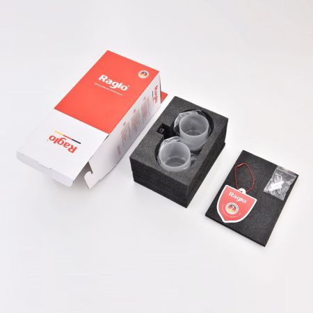 Стакан для ванной комнаты двойной Raglo R300.08.06, черный