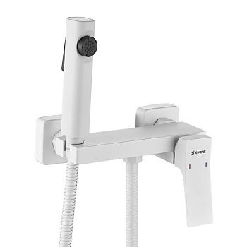 Гигиенический душ со смесителем Shevanik S4005C-1, белый