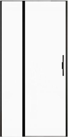 Душевая дверь Allen Brau Priority 100 3.31006.BBA черный браш, артикул 3.31006.BBA