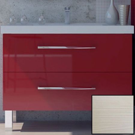 Тумба с раковиной SanVit Сольвейг 100 ksolv100 с фактурой под дерево Лиственница