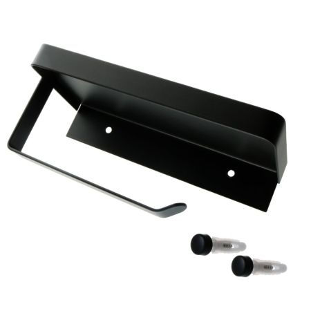 Держатель для туалетной бумаги FIXSEN HOTEL FX-31011B, черный, артикул FX-31011B