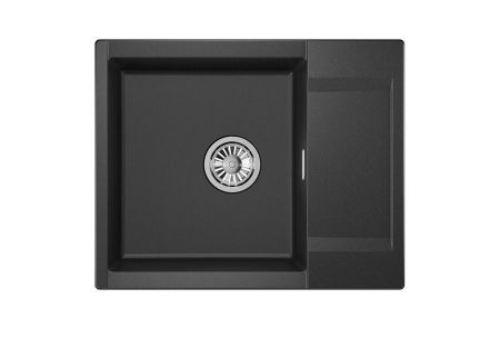 Кухонная мойка Granula 6202, ЧЁРНЫЙ, артикул 6202, ЧЁРНЫЙ