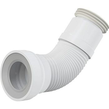 Гофра ALCAPLAST  A970 (55*, белый), шт