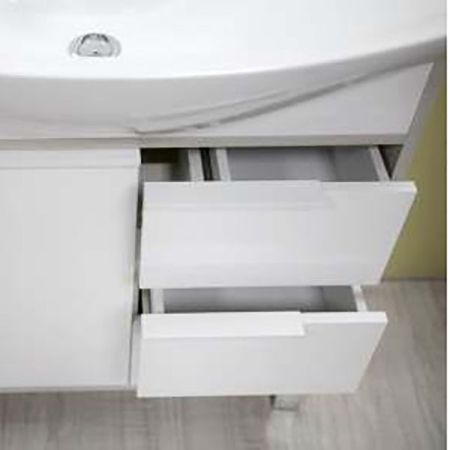 Тумба под раковину АКВАТОН РИКО 59,4 1A213301RIB90 (напольная, белый/ясень), шт, артикул 1A213301RIB90