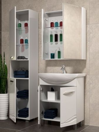 Тумба под раковину Vigo Martina 70 Белая, артикул Martina-0-700(Балтика)