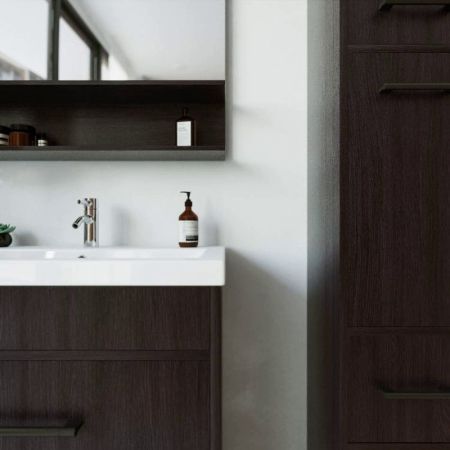 Зеркало Бриклаер ЧИЛИ 80 см, венге, артикул 4627125415067