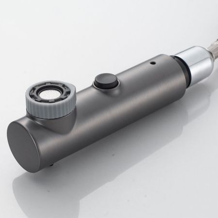 Смеситель для раковины многофункциональный Raffine F281T, оружейная сталь, артикул F281T