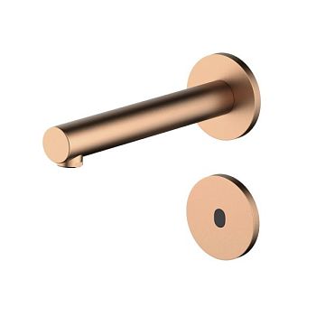 Смеситель для раковины встроенный, сенсорный Timo Saona розовое золото (2373/19SM)