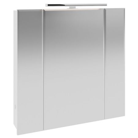 Зеркальный шкаф Vigo Kolombo 70 с подсветкой Серый