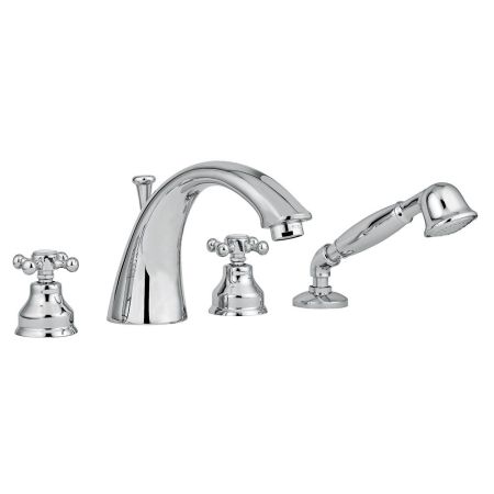 LADY См-ль на борт ванны, на 4 отв., хром, артикул 18826