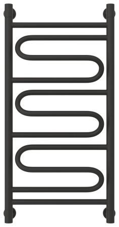 Полотенцесушитель водяной "ЭЛЕГИЯ+" 800х400 (МУАР Темный Титан), артикул 15-0205-8040