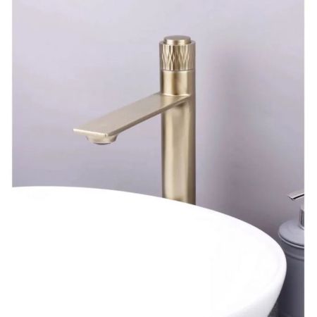 Смеситель для раковины Savol S-601810GLB, золото, артикул S-601810GLB