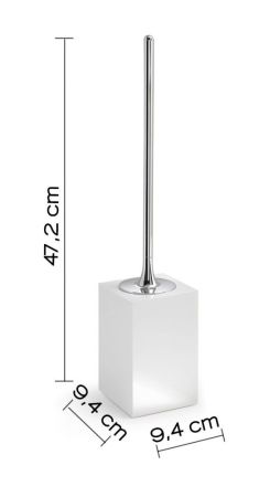 Gedy Sofia, напольный ерш, цвет белый глянцевый, артикул SF33(02)