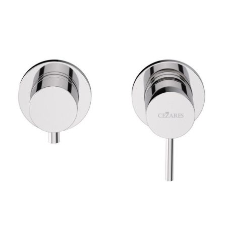 Встраиваемый однорычажный смеситель на 3 выхода CEZARES LEAF-VDIM3-L